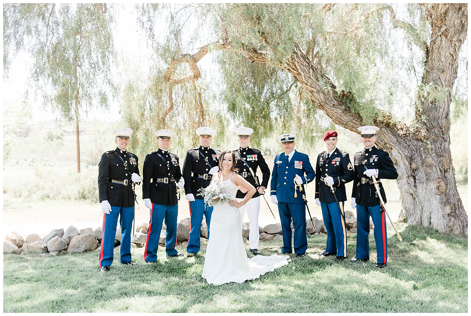 marine corps wedding